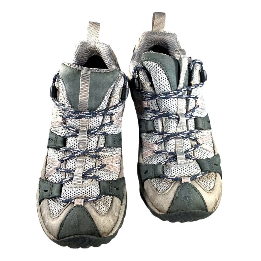 Merrell Womens Siren Sport Hiking Trail Shoes Gore-Tex Gray Lace Up Sz 7.5 Outdo - Picture 7 of 9